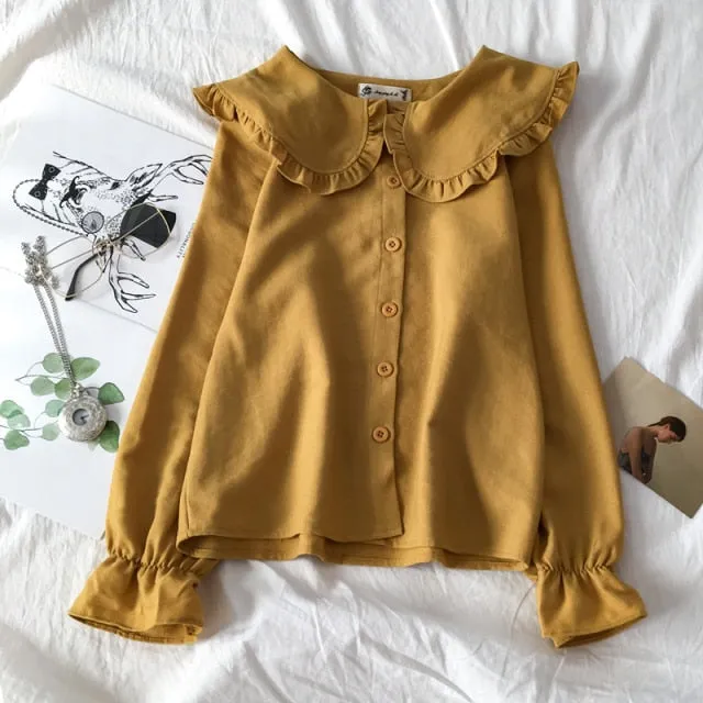 Peter Pan Collar Blouse