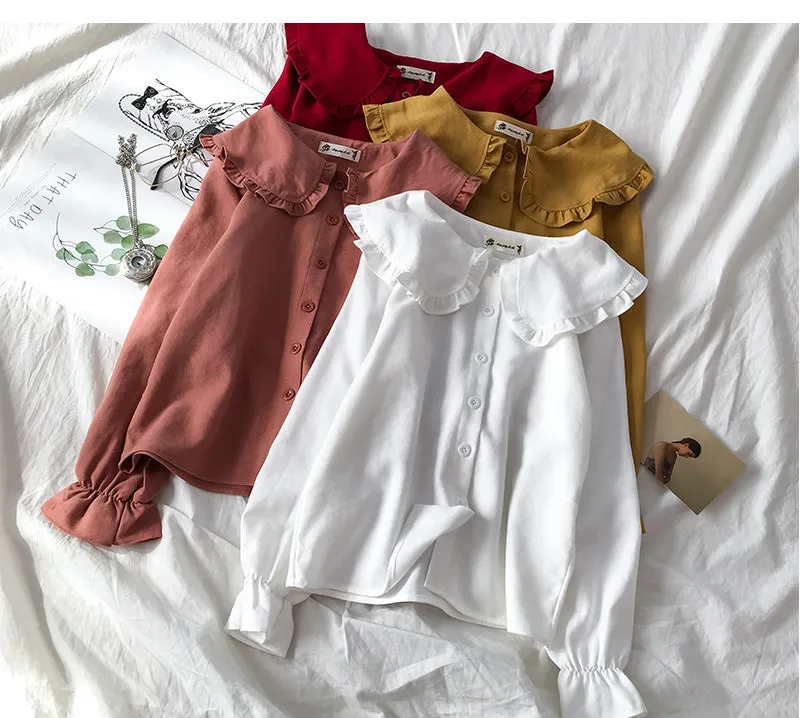 Peter Pan Collar Blouse