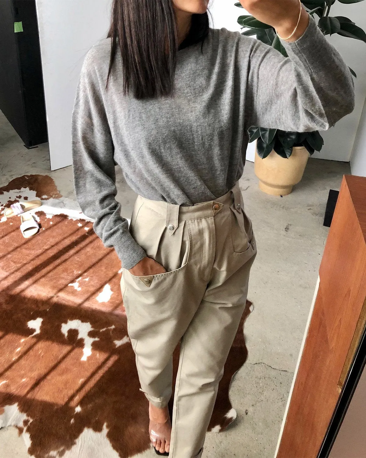 Pulcie Pants in Beige