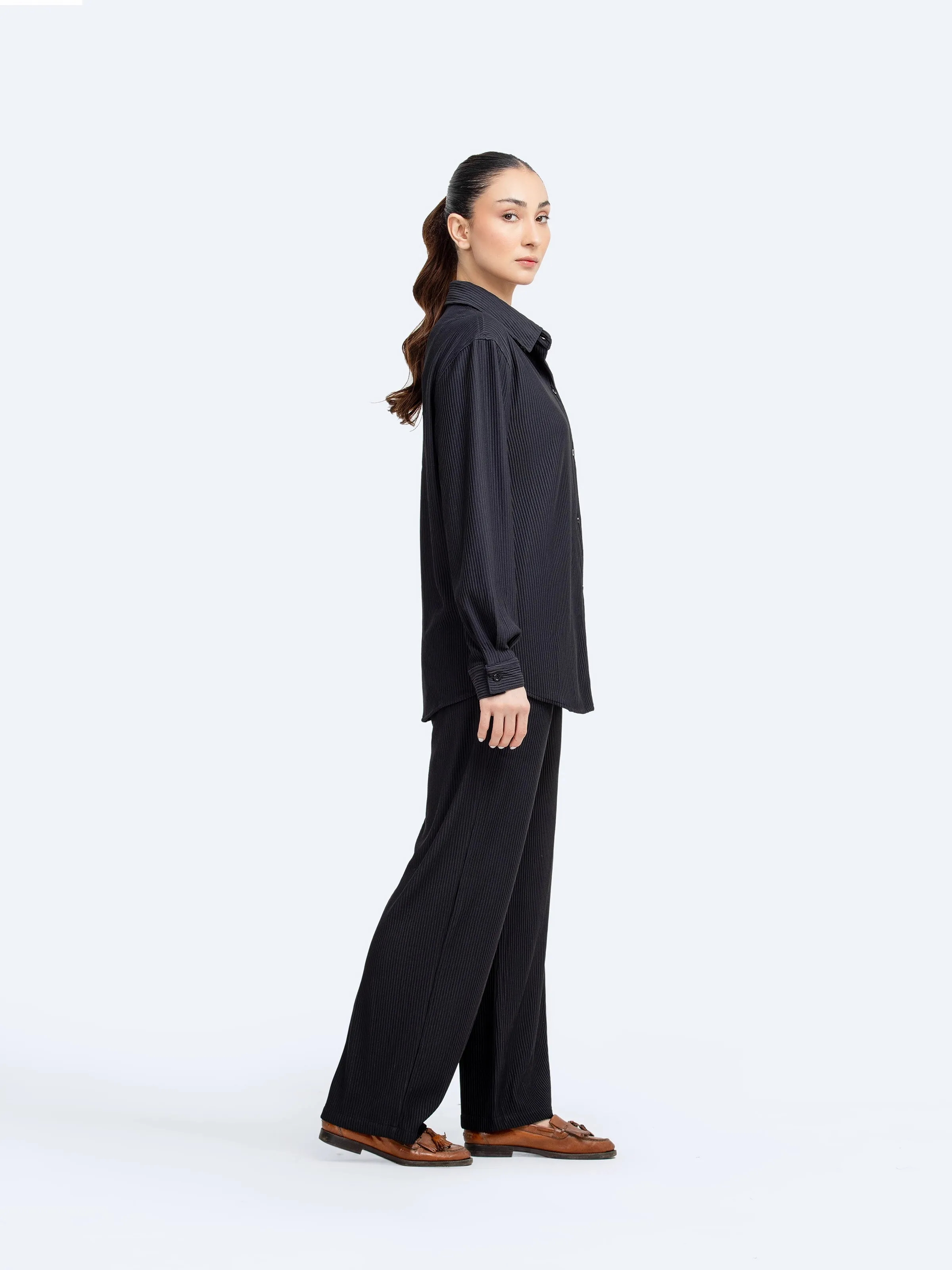 Relaxed Fit Textured Co-Ord Set - FWTCS5-101