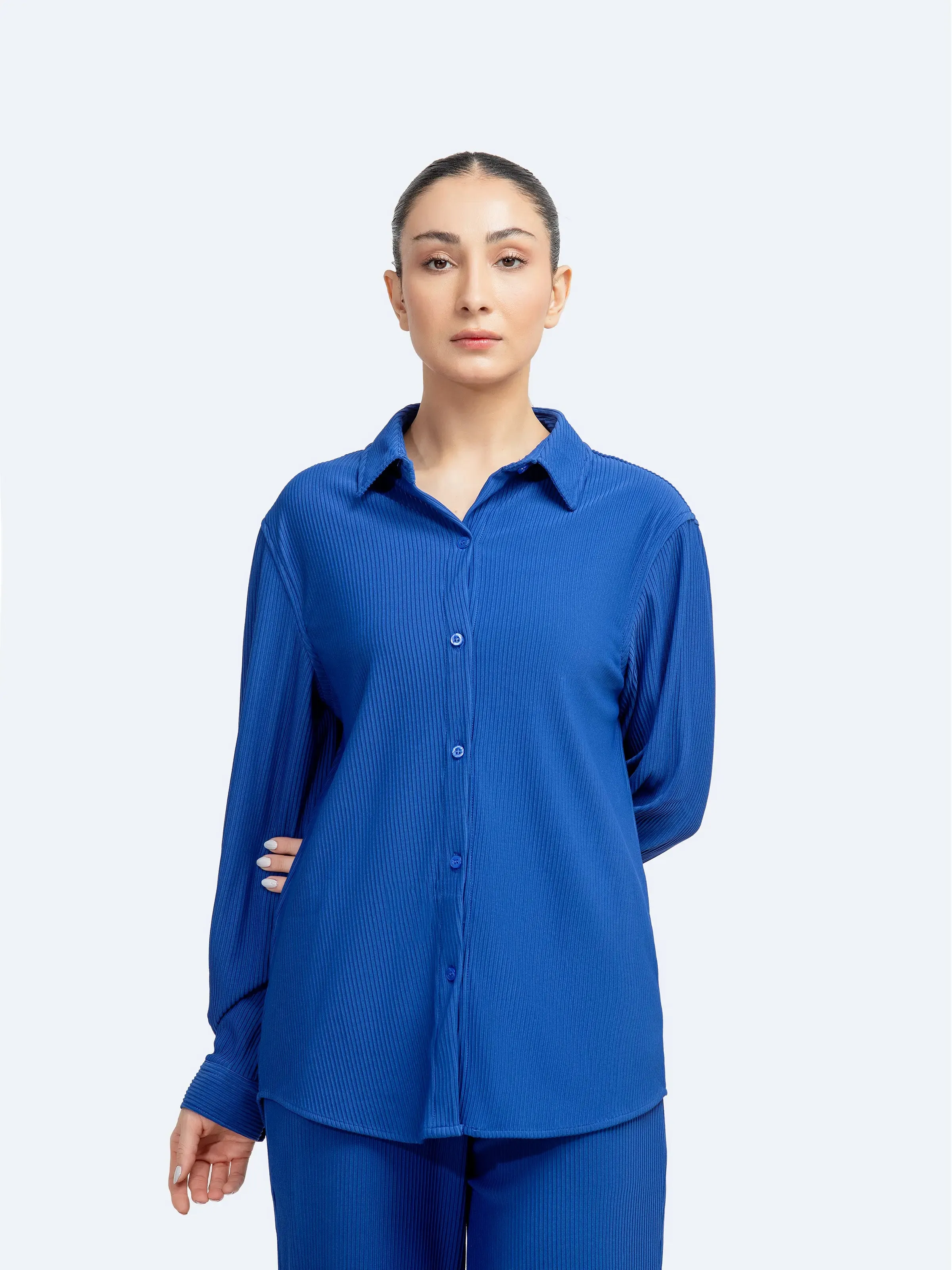 Relaxed Fit Textured Co-Ord Set - FWTCS5-104