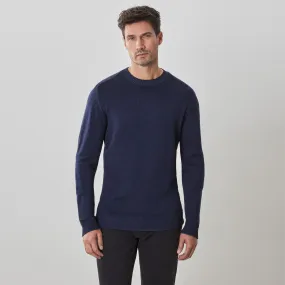 Robert Barakett Bertona Crew Sweater - Navy