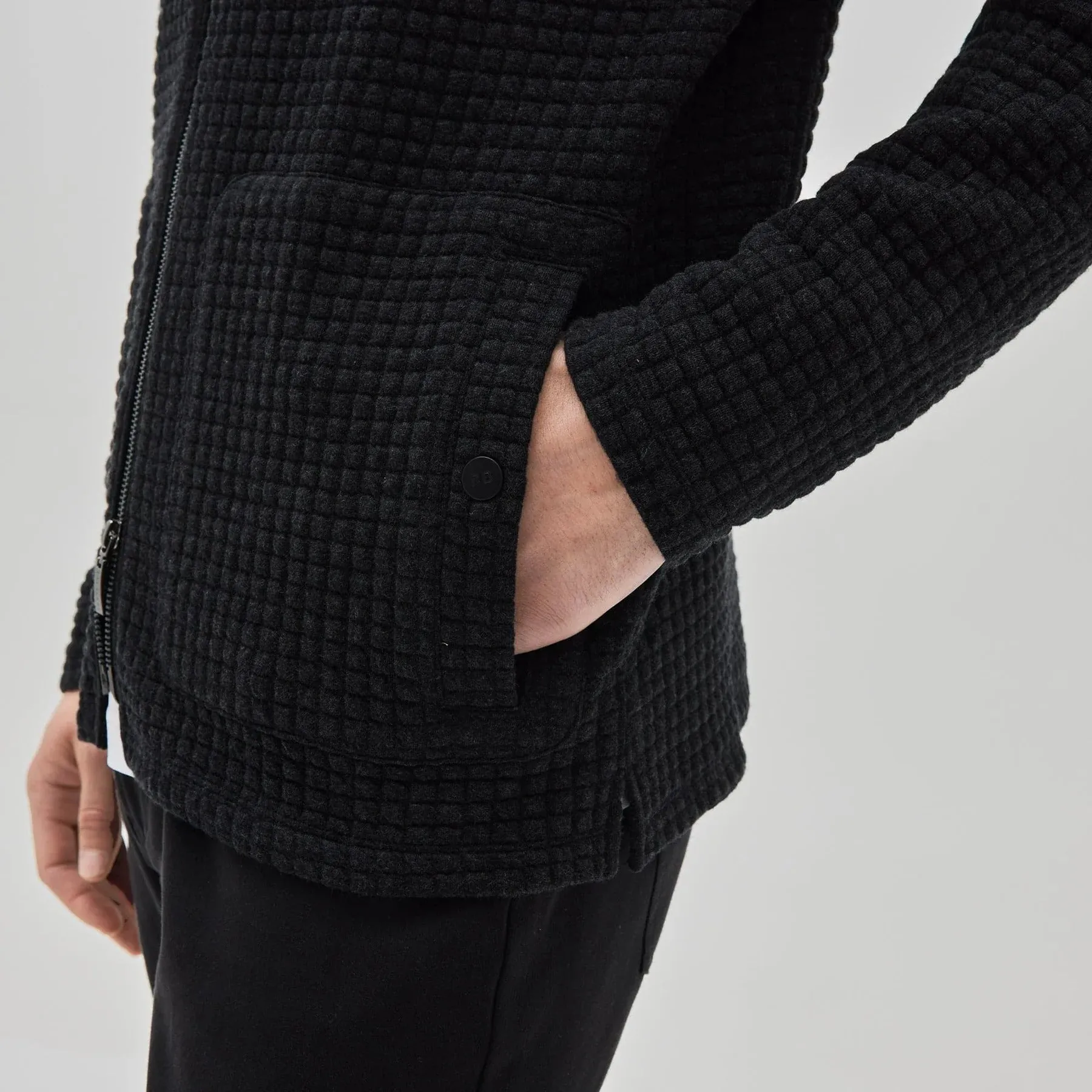 Robert Barakett Hengrave Zip Sweater - Black