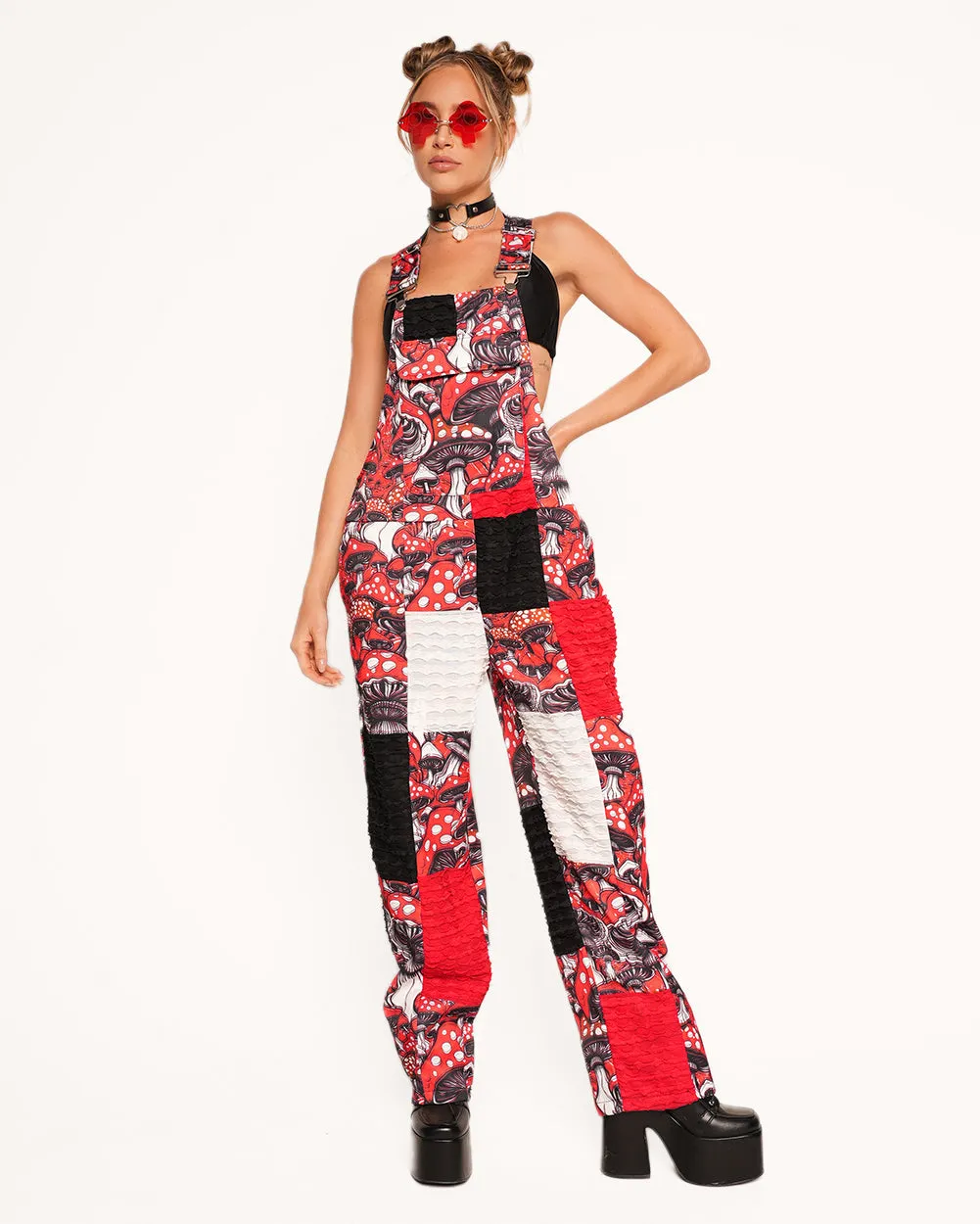 Secret of Life Mushroom Unisex Overalls