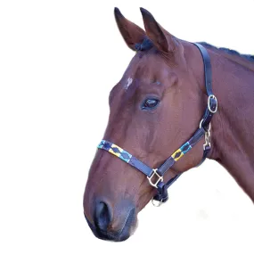 Shires Blenheim Leather Polo Headcollar