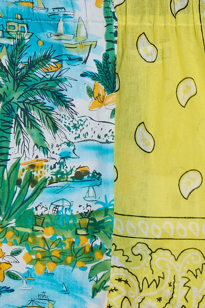 Short Hawai Yellow Bandana