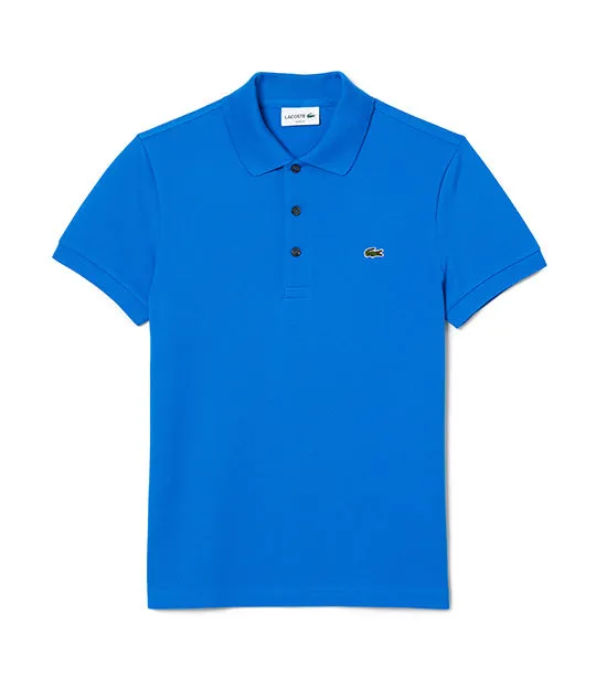 Slim Fit Stretch Piqué Polo Shirt Hilo
