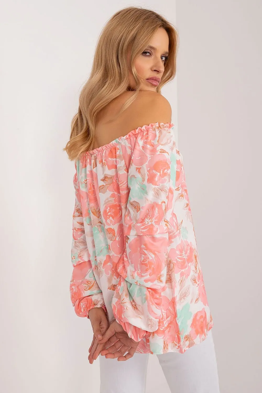 Spanish Charm Shoulder Blouse