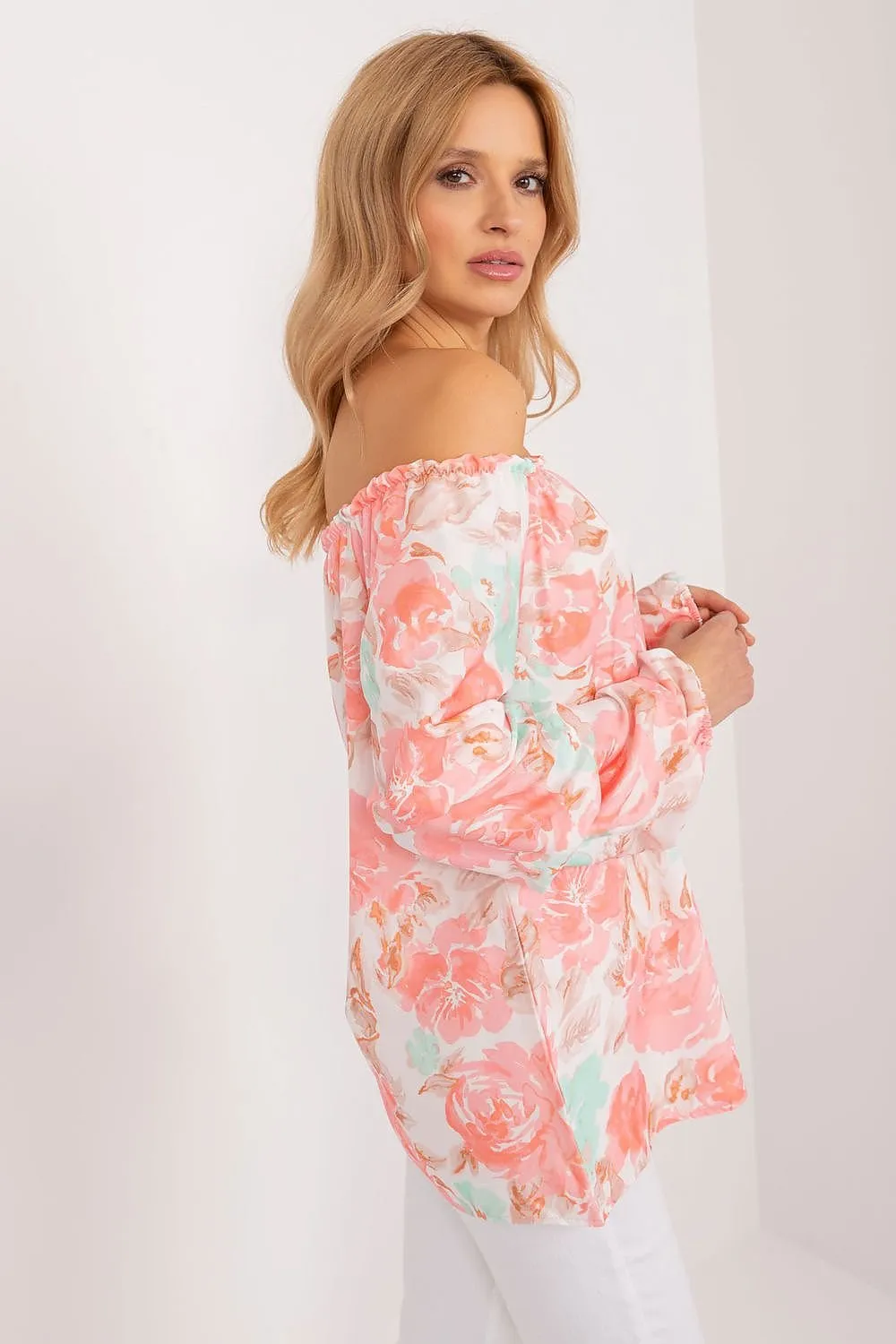 Spanish Charm Shoulder Blouse
