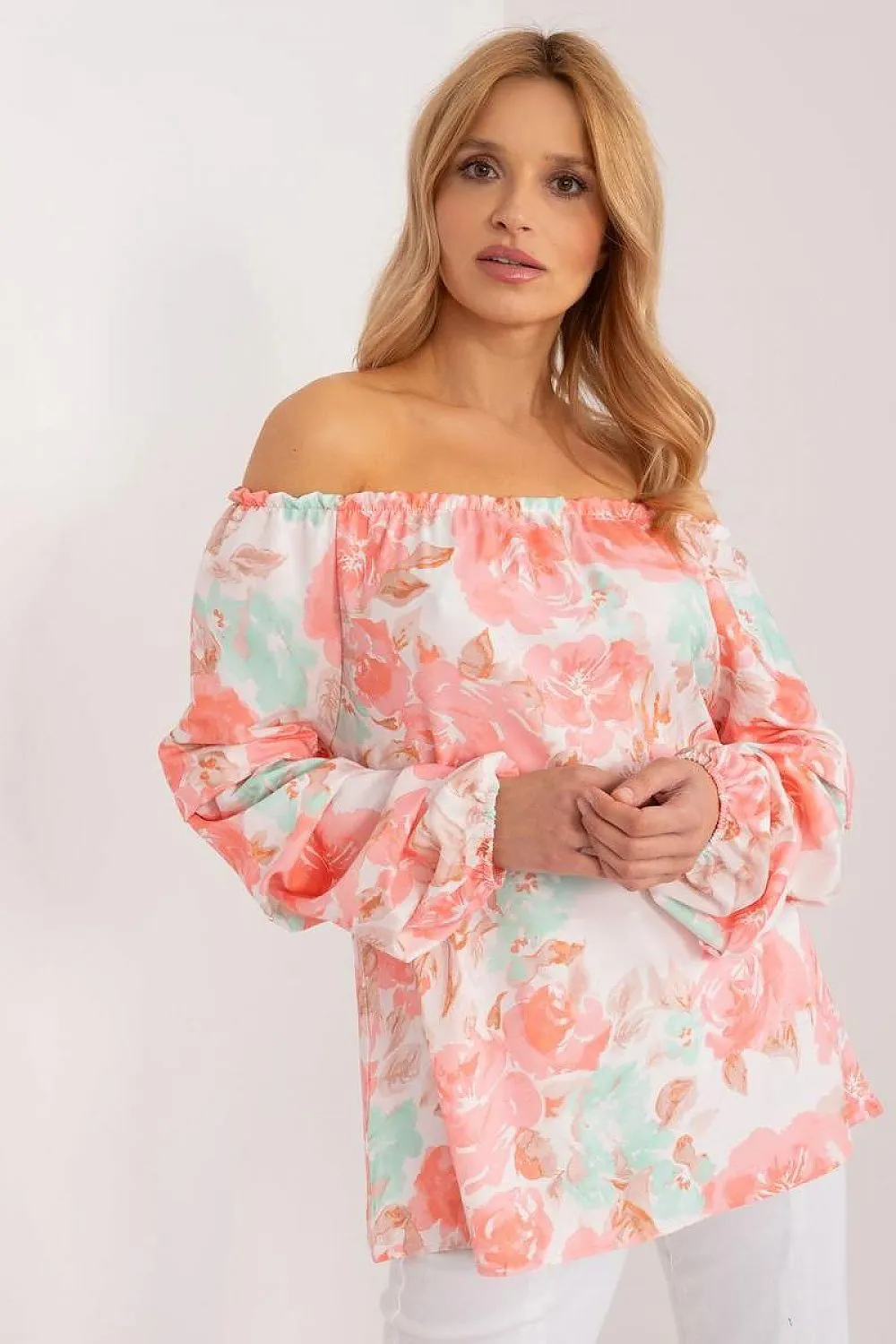 Spanish Charm Shoulder Blouse