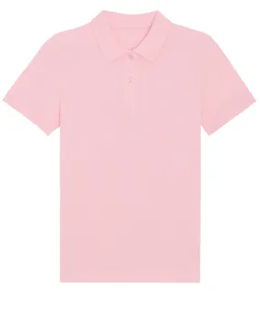 Stella Elliser womens fitted piqu short sleeve polo  (STPW333) | Cotton Pink
