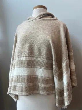 Striped Cape/Poncho Hoodie