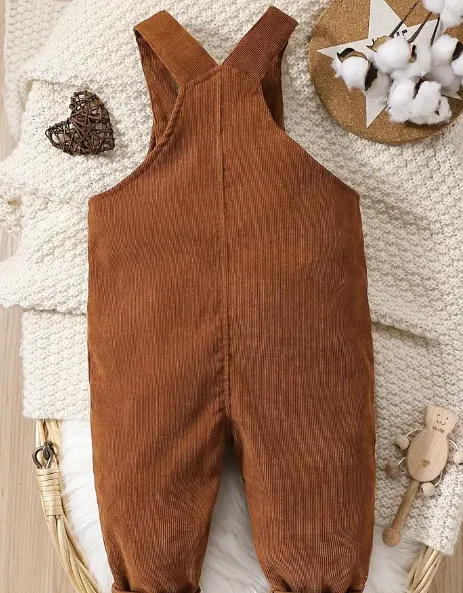 Teddy Corduroy Overalls