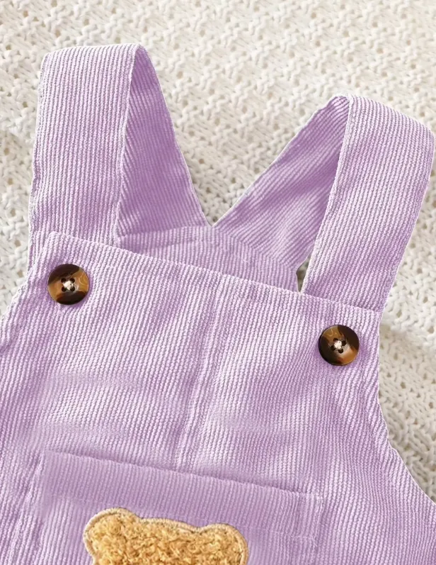 Teddy Corduroy Overalls