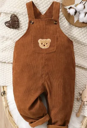 Teddy Corduroy Overalls