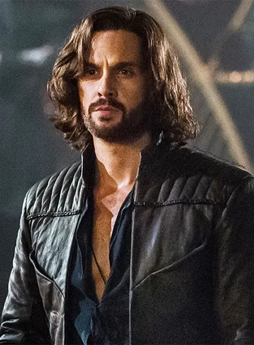 TOM RILEY DA VINCI'S DEMONS LEATHER JACKET