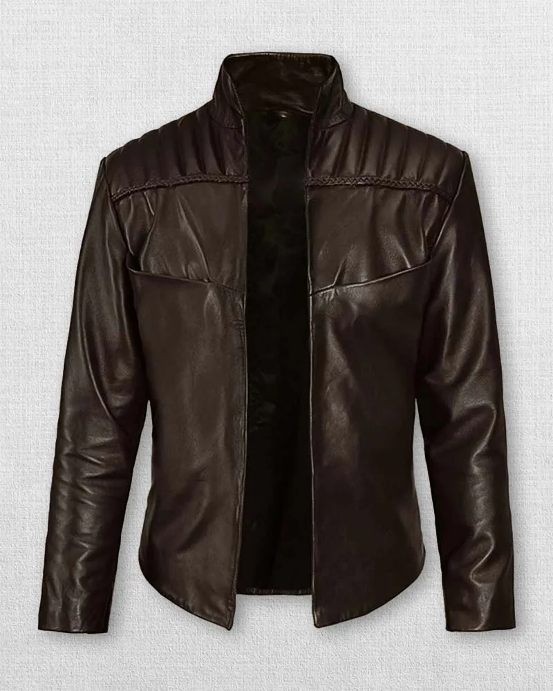 TOM RILEY DA VINCI'S DEMONS LEATHER JACKET