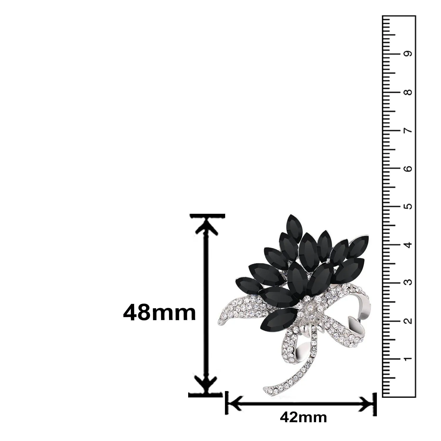Trendy Floral Shape Brooch