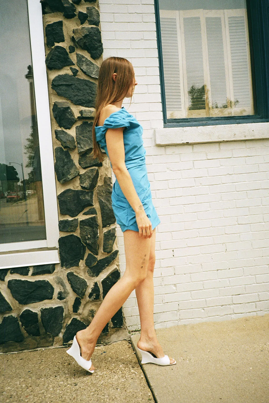 Turquoise Remmy Mini Dress