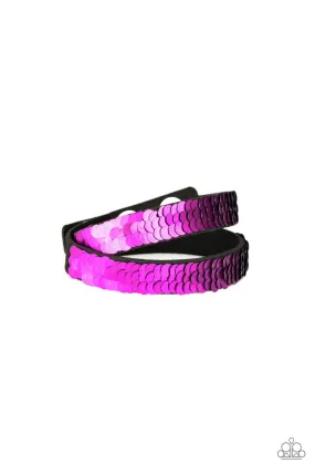 Under the Sequins - purple/blue