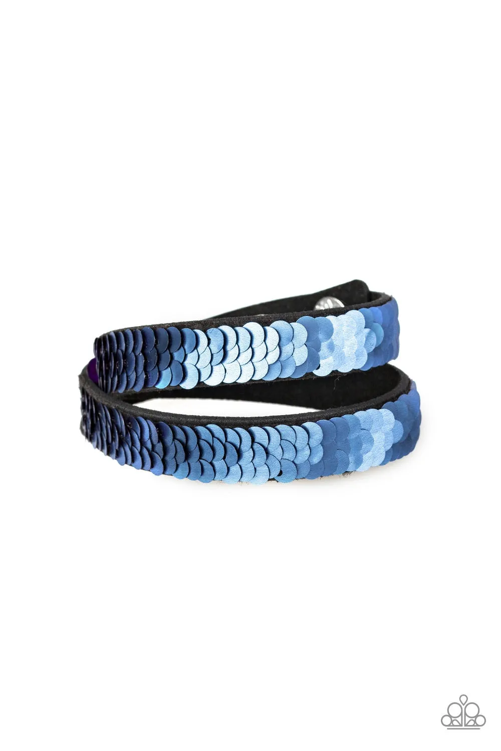 Under the Sequins - purple/blue