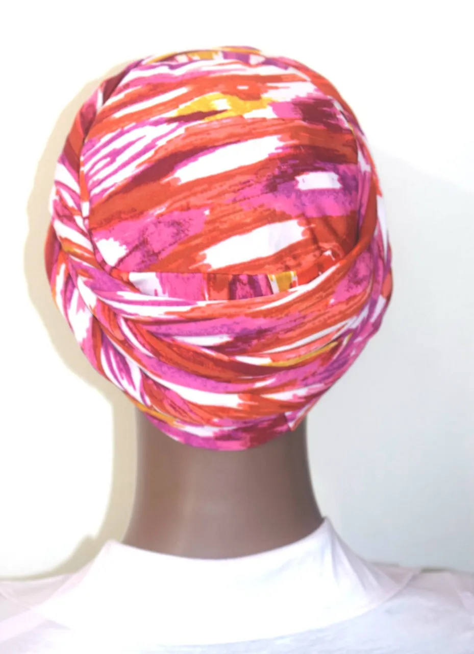 Women Multicolor EZ PZ Turban Wrap
