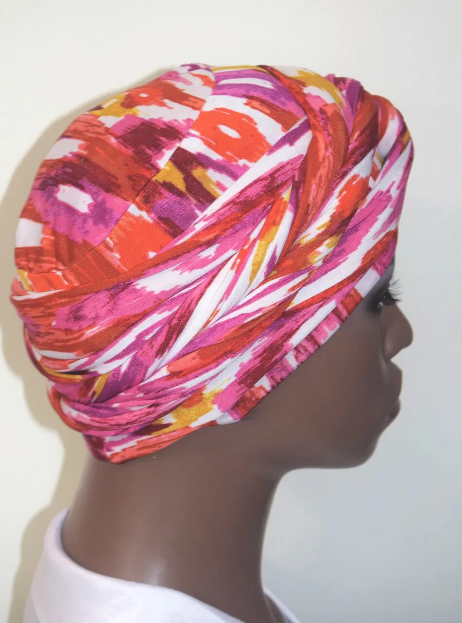 Women Multicolor EZ PZ Turban Wrap