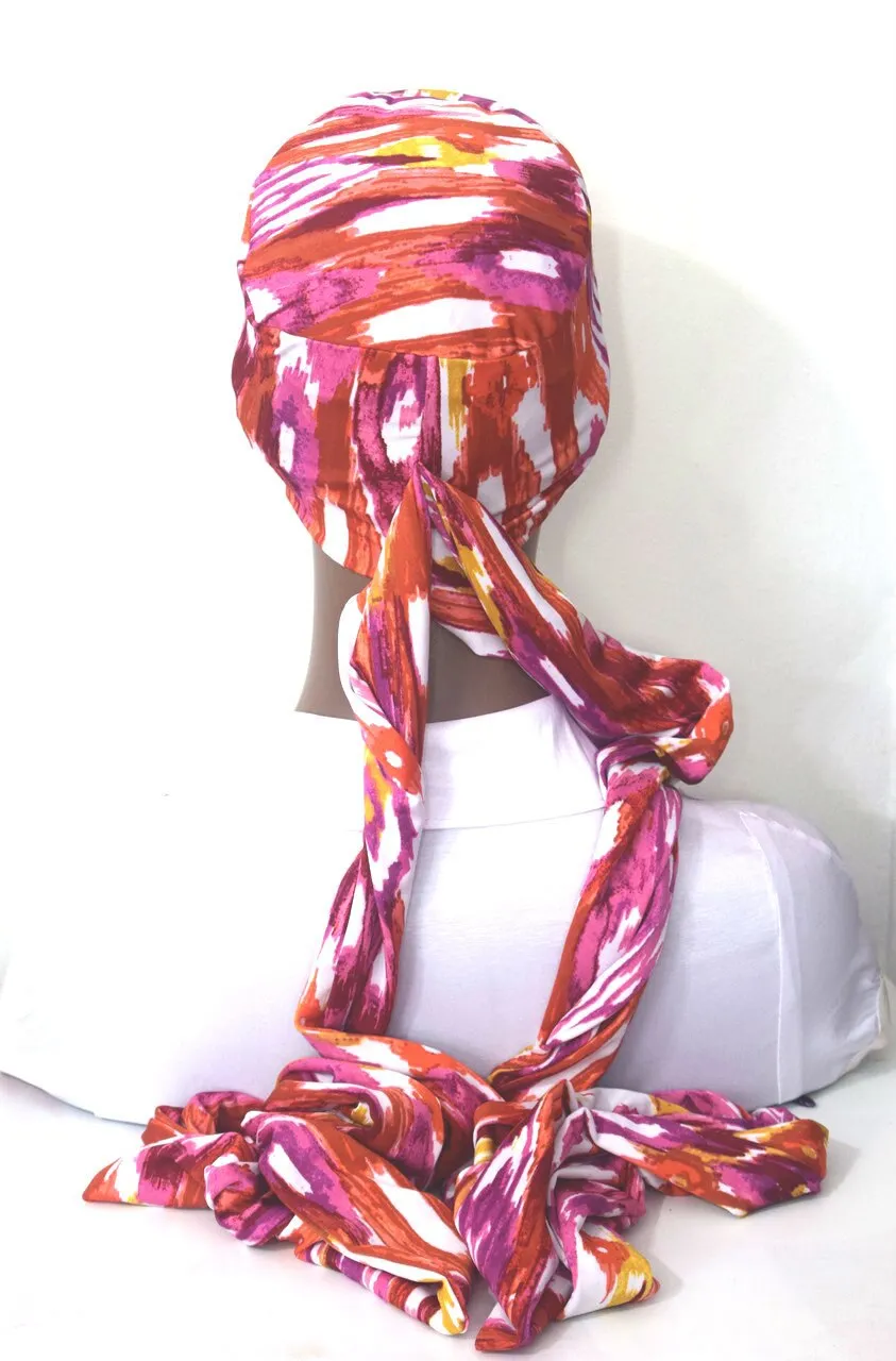 Women Multicolor EZ PZ Turban Wrap
