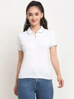 Women Regular Fit Polo T-Shirt