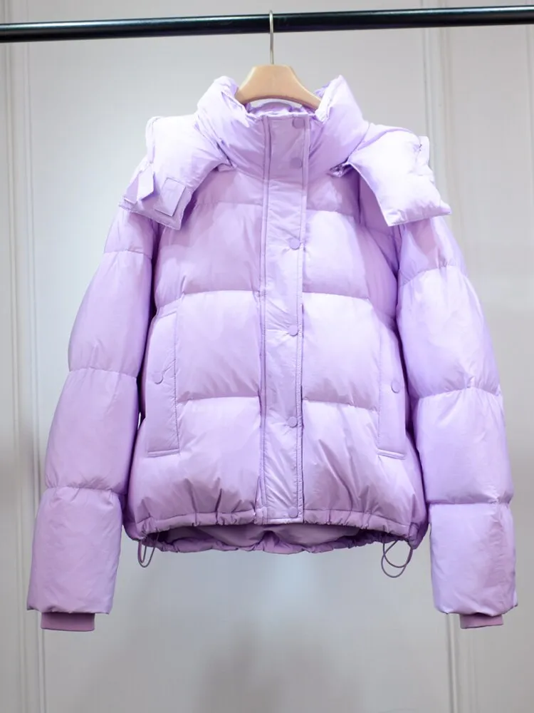 Women Short Puffer Coat