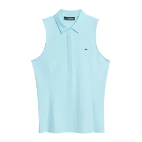 Womens Dena Sleeveless TX Jersey Polo Atomizer - SS24