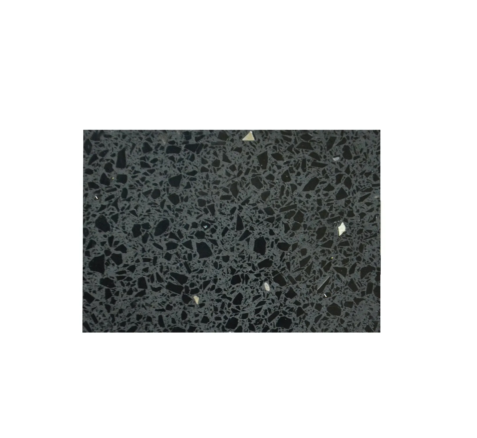 Zirconia White Quartz Restaurant Table Tops In-Outdoor Use Snow White